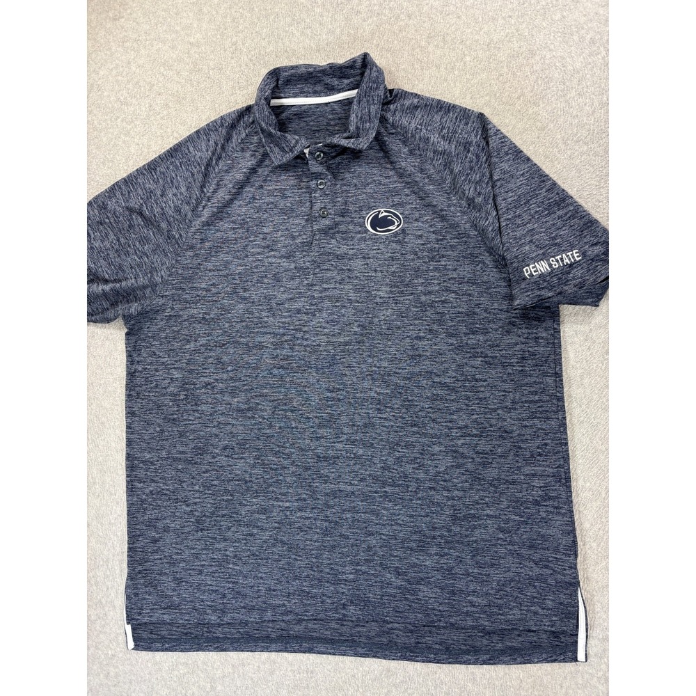 Penn State Nittany Lions Stitched Logo Short Sleeve Campus Polo Shirt (Mens 2XL)